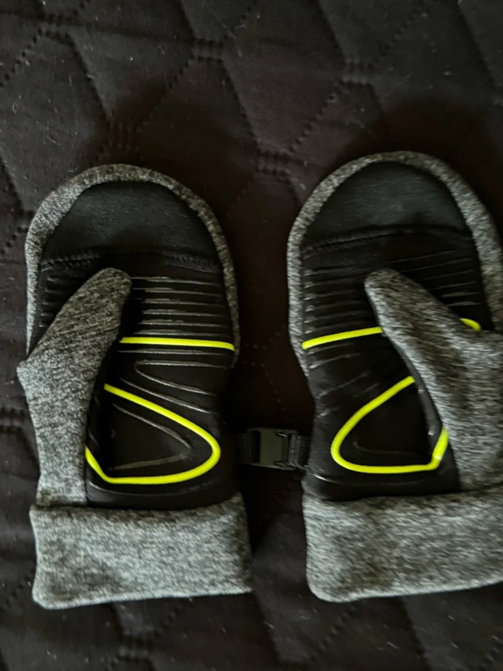 Head Gray Heather Mittens XS TD 3T/4T